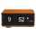 Radio i budzik Denver Radiobudzik retro Denver CR-425 pomarańczowy